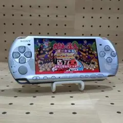 動作品 / 点検・整備済み psp3000 本体 ミスティックシルバー