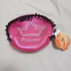 【新品未使用タグ付き】Disney ディズニー/ アリエル ポーチ ピンク 黒