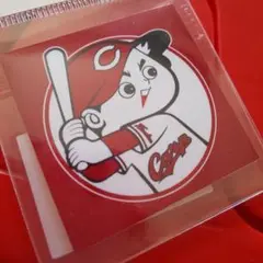 カープステッカー（カープ坊や赤）！