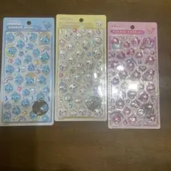 ボンボンドロップシール みるみるちゃん　しずくちゃん　うるおいちゃん