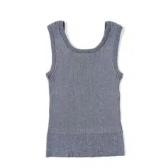 MY 1LDK RIB TANK TOP グレー　フリーサイズ