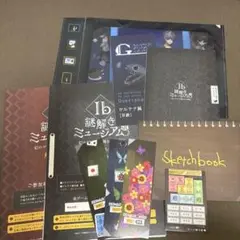 Ib謎解きミュージアム　謎解きキット　未記入　おかえり謎解き済み