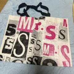 【売り切り、最終値下げ】SMAP ショッピングバッグ Mrs