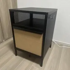 IKEA メッシュデザイン サイドテーブル 引き出し付き