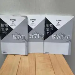 数学2+BC 数学1+A 10日あればいい!3冊セット