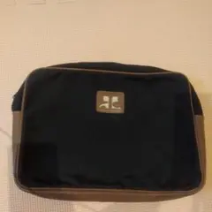 クレージュ　セカンドバッグ 黒