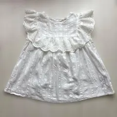 プティマイン フリル付きチュニック 130サイズ
