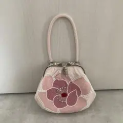 【美品】和装ビーズバッグ&はしもとビーズ&JRA認定シャークスキン草履セット 美品】和装ビーズバッグ&はしもとビーズ&JRA認定シャークスキン