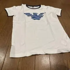 ARMANI JUNIOR ホワイト Tシャツ 半袖