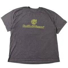 アメリカ古着　Smith & Wesson　ロゴ　半袖　Tシャツ　I1936