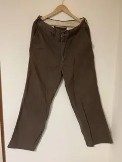 Schottブラウンチノパン　サイズ34×34 日本製