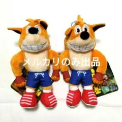 非売品　クラッシュ・バンディクー　マスコットセット　ナムコ限定
