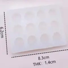 シーリングスタンプ用ワックス シリコンモールド貝殻型
