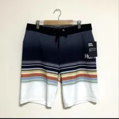 28 新品　ハーレー Hurley サーフパンツ　ボードショーツ　海パン　黒　S