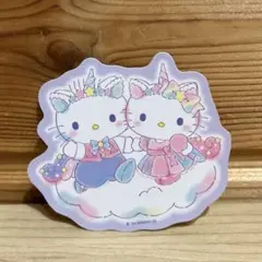 【匿名配送】サンリオ　アベイル　ユニコーン　ステッカー　（ハローキティ）