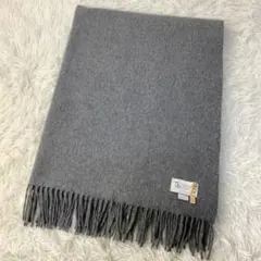 Johnstons ジョンストンズ 定番 大判マフラー カシミヤ グレー