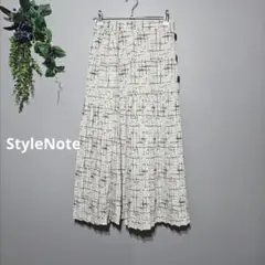 未使用品【StyleNote 】千趣会　ボタン付きスカート 　Sサイズ