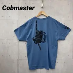 Cobmaster コブマスター Tシャツ バックプリント メンズ XL 青