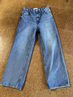 AZUL DENIM ハイウエストワイドデニム Lサイズ