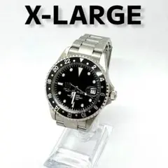 エクストララージ X-LARGE アナログ ステンレス 手巻き時計