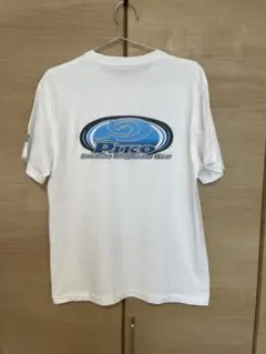 90s PIKO プリントTシャツ　ピコ　ヴィンテージ　ホワイト Y2K