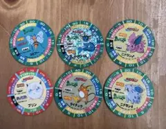 ポケットモンスター キャラスピン 6枚 ポケモン バンプレスト