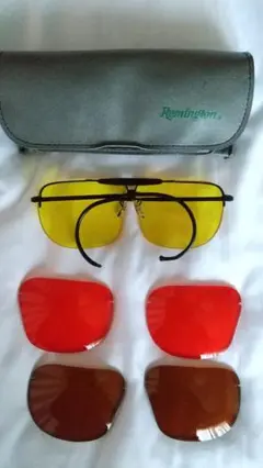 【中古】Remington　シューティンググラス(レンズ3枚セット) 中古】Remingtonシューティンググラス(レンズ3枚セット)