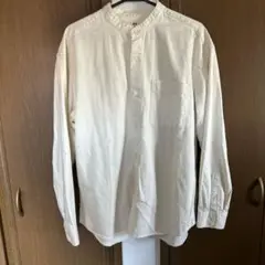 UNIQLO　ノーカラーシャツ　美品