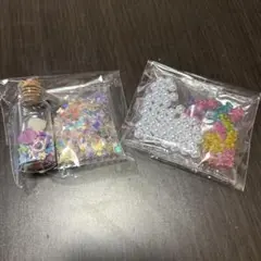 ビーズ・デコ素材セット（多色）