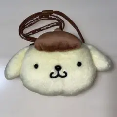 ポムポムプリン ぬいぐるみ ショルダーポーチ