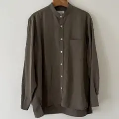 ADAM ET ROPE バンドカラーシャツ