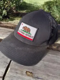 HAKA カリフォルニア州旗 キャップ ブラック