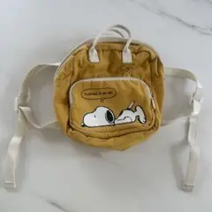 スヌーピー リュック イエロー