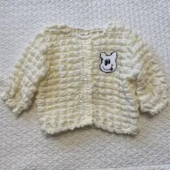 【美品✨】ALWAYS TOGETHER カーディガン クリーム色　100cm