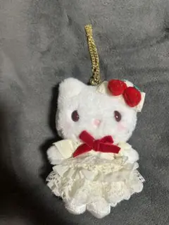 サンリオ ショートケーキ　ハローキティ　マスコット