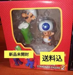 【送料込・新品】 スーパーマリオ スタンダードフィギュア2　ルイージ　ピノキオ