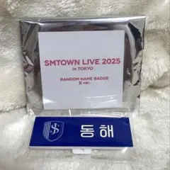 smtown popup ランダムネームバッジ B sj スジュ ドンへ