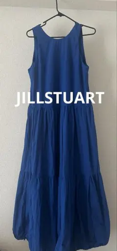 JILL STUART 青 ノースリーブ ワンピース