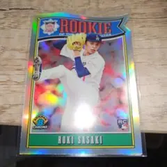 2025 bowman chrome 佐々木朗希 ダイカット