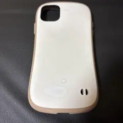 ホワイト iPhoneケース プラスチック製