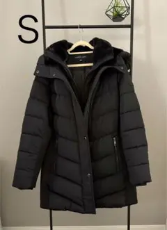 期間限定お値下げ！新品！　ANDREW MARC コート　BLACK アンドリューマーク ロング ストレッチ ジャケット ブラック L