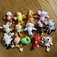 仲良し動物ぬいぐるみセット
