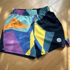 ビディバドゥ　ジオメトリックパターンショートパンツ XSサイズ