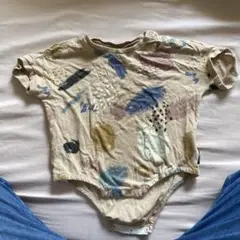 manina ロンパース 90 らくがき風