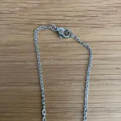新品未使用 シルバー ネックレス 50cm シンプル