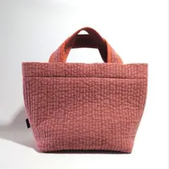 ヌビバッグ　シンプルなトートバッグ　アーモンド