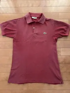 ラコステ CHEMISE LACOSTE 文字ワニ 半袖ポロシャツL1212