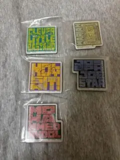 一番くじ ジョジョの奇妙な冒険 I賞　アクリルマグネット　5種類セット