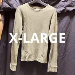 【X-LARGE / エクストララージ】 クルーネック 長袖 カットソー / S