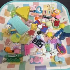 デコレーションパーツ　デコパ　まとめ売り　50個　フード　スター　スイーツ